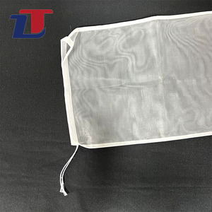 Logo personnalisé réutilisable fin 200 microns 8*12 pouces de qualité alimentaire sac en tissu de fromage de haute qualité sacs de lait de noix sac filtrant en Nylon - Product Image 6