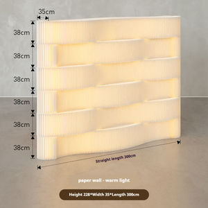 แบบพกพาพับได้หีบเพลงรังผึ้งฉาก<span class=keywords><strong>กั้น</strong></span><span class=keywords><strong>ห้อง</strong></span>กระดาษ<span class=keywords><strong>ผนัง</strong></span>ลมพร้อมไฟสำหรับงานอีเวนท์นิทรรศการร้านค้าสำนักงาน - Product Image 3