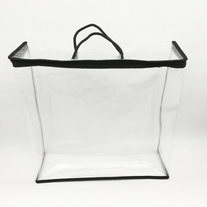 Borsa con cerniera in PVC di alta qualità OEM tpesack per lenzuolo coperta cuscino - Product Image 4