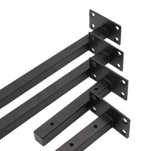 Wall Mount <b>Bracket</b> Stainless Steel Shelf Modern Simple Design For Home Storage - Product Image 4