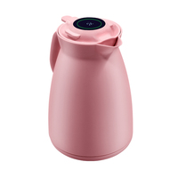 Thermos mural intelligent à LED, en verre, acier inoxydable, double paroi, Portable, contrôle tactile, bouilloire sous vide, pour le thé