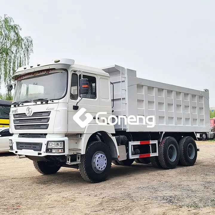 Shacman-camión volquete usado 6x4, camión de basura usado de 20 y 30 toneladas, F3000, a la venta en Sudáfrica