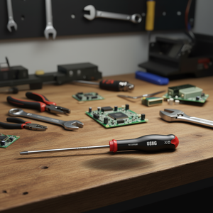 Destornillador de 324 mm de longitud con punta Phillips y plana para tareas de reparación de precisión - Product Image 3