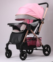 Soldes Populaires en Ligne pour Poussette Bébé 0-3 Ans Nouveau Modèle Pliage Automatique Poussette Canne Compacte