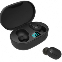 Écouteurs TWS E6S Écouteurs sans fil pour Xiaomi Casque sans fil à réduction de bruit avec micro Écouteurs à air comprimé