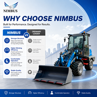 Chargeur électrique NIMBUS CE EPA EuroV certifié ISO, type lame à neige, type I, type V, adapté aux exploitations agricoles, best-seller