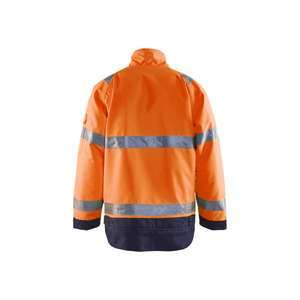 BLAKLADER - 482719775389XS Chaqueta de invierno Hi-Vis Naranja/Azul marino-EAN 7330509286449 ROPA DE TRABAJO DE LA HI-VIS - Product Image 2
