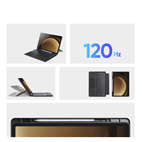 Clavier détachable 2-en-1 pour Samsung Tab S10 Plus, support réglable, 4 angles de vision, porte-stylet, vente en gros