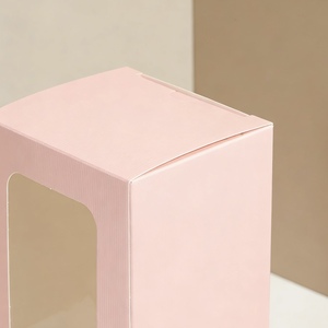 Custom Rectangular Gift Boxes with a clear Front Window Are Ideal for Packaging Single <strong>Items</strong> in <strong>Ecofriendly</strong> Cardboard Gift Boxes - Product Image 5