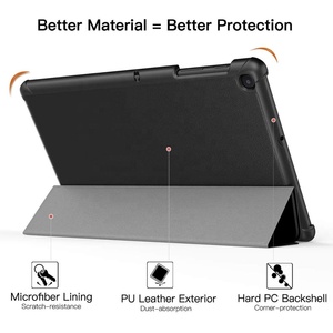 Ultra mince en cuir PU Trifold tablette étui intelligent pour Samsung Galaxy Tab S5E 10.5 (SM-T720/T725) 2019 - Product Image 4