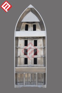 Bote de Pesca Jon de Aluminio de 2.5M con Motor Fuera de Borda KMB Mejores Productos Condición Nueva Tipo de Combustible Diésel - Product Image 2