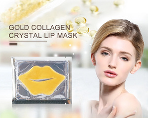 Vente en gros de coussinets à lèvres en vrac, masque à lèvres hydratant en Gel de collagène, marque privée, masque à lèvres hydratant coréen en cristal d'or 24K - Product Image 5