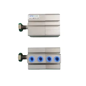 SDAT thin cylinder SDAT32-5-5B double-force cylinder booster multi-position double-stroke pneumatic cylinder