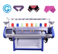 Hochgeschwindigkeits-Flachstrickmaschine für T-Shirt-Kragen und -Manschetten, Beliebte One Direction-Modell
