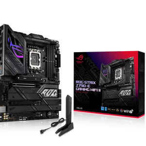 2025 le plus récent et avancé une carte mère de jeu SUS <span class=keywords><strong>ROG</strong></span> <span class=keywords><strong>STRIX</strong></span> <span class=keywords><strong>Z790</strong></span>-<span class=keywords><strong>E</strong></span> <span class=keywords><strong>GAMING</strong></span> WIFI II 192G DDR5 <span class=keywords><strong>Gaming</strong></span> - Product Image 1