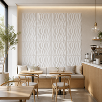 Soldes de Noël : Panneau mural décoratif moderne en PVC 3D gaufré, imperméable et ignifuge, pour carrelage domestique DIY, lot cadeau, vente en gros