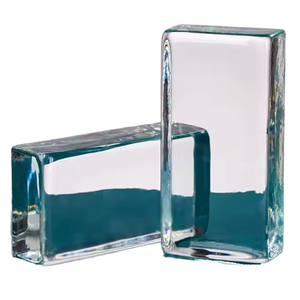 Prix de gros, blocs de <span class=keywords><strong>verre</strong></span> solides carrés multi-designs, briques de <span class=keywords><strong>verre</strong></span> professionnelles anti-UV, imperméables, briques de <span class=keywords><strong>verre</strong></span> pour murs - Product Image 1