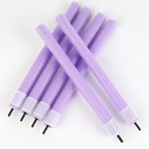 Rizador de pelo de algodón perlado compuesto, herramienta de peinado, palo de esponja, herramienta de peinado DIY, suministros para peluquería, directo de fábrica - Product Image 1