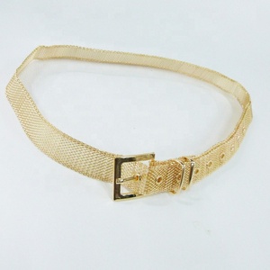 Golden Custom Color Style Metal Braided <strong>Chain</strong> <strong>Belt</strong> - Product Image 1