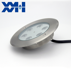Lumière LED RGB encastrée pour <span class=keywords><strong>piscine</strong></span>, extérieure, étanche IP68, en acier inoxydable, réglable, mince, pour <span class=keywords><strong>terrasse</strong></span>, encastrée, enterrée, souterraine - Product Image 1