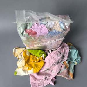 Trapos de Limpieza Reutilizables de Color, Trapos de Algodón Reciclado, Gran Capacidad de Absorción, Trapos de Limpieza Industrial - Product Image 1