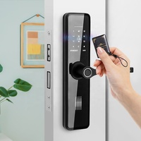 Sumus Poignée de porte électronique Carte à puce Serrure d'hôtel Abordable Meilleur NFC Empreinte digitale Sans fil Serrure de porte de maison intelligente pour le bureau