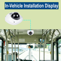 Caméra de sécurité automobile Full HD avec micro intégré haute fidélité AHD 720P 1080P, moniteur intérieur pour la logistique ODM/OEM