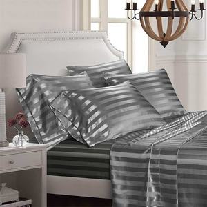 Sommeil sain Polyester Satin <span class=keywords><strong>taie</strong></span> <span class=keywords><strong>d</strong></span>'<span class=keywords><strong>oreiller</strong></span> gris Satin imité soie une paire taies <span class=keywords><strong>d</strong></span>'<span class=keywords><strong>oreiller</strong></span> pour dormir confortable - Product Image 2