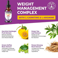 OEM/ODM – Nouvelles Gouttes Orales Minceur Naturelle Brûle-Graisse – Extrait de Thé Vert et de Grains de Café Vert – Perte de Poids pour Adultes