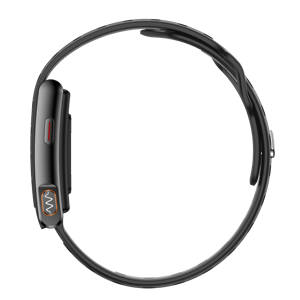 KR96 Pro สมาร์ทแบนด์ไร้หน้าจอ วัดคลื่นไฟฟ้าหัวใจ (ECG) วัดความแปรปรวนของคลื่นไฟฟ้าหัวใจ (HRV) วัดออกซิเจนในเลือด ตรวจจับการนอนหลับ วัดระดับความเครียด วัดค่าดัชนีมวลกาย (<span class=keywords><strong>BMI</strong></span>) สำหรับผู้หญิง ตรวจจับรอบเดือน ดูแลสุขภาพผ่านมือถือ ป้องกันน้ำได้ระดับ IP68 - Product Image 5