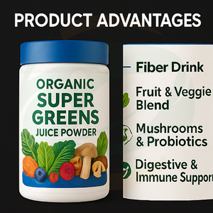 Суперфуд-порошок Private Label: 100% натуральный, из фруктов и овощей, для поддержки иммунитета и энергии у взрослых - Product Image 3