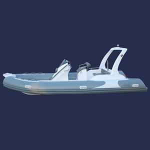 Goboat 5.8M 19Ft RIB580B Bateau semi-<span class=keywords><strong>rigide</strong></span> gonflable de luxe en Hypalon, stable, <span class=keywords><strong>pour</strong></span> la pêche, les sports nautiques et les loisirs, remorque incluse - Product Image 5