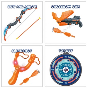 Date 2 INHot Vente Pliage Jeu de Tir Avec La Lumière Sports de Plein Air Jouets Cibles Puissant Arbalète Flèches Vente Cadeaux Garçons pour enfant - Product Image 2