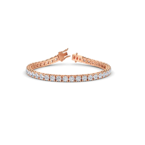 Elegante Brazalete de Diamantes Cultivados en Laboratorio con Corte Radiante, Unisex, con Detalles Finos y un Brillo Espectacular para un Look Refinado y Elegante - Product Image 4