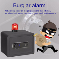 Hochwertiger Counter Safe mit tragbarem Pin Lock Geld-und Telefon-Timer Gut für die Aufbewahrung von Bargeld und Telefon