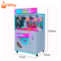 Mini machine à griffes commerciale à monnayeur, machine à prix d'arcade pour jouets en capsule, cadeaux et peluches