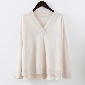 Suéter de pantuflas de Cachemira súper suave para mujer, Jersey de punto cómodo estilo <span class=keywords><strong>Stayhome</strong></span> para mujer - Product Image 4