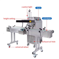 Machine de scellage par induction électromagnétique LGYS-3000 pour bouteilles en verre, plastique et PET