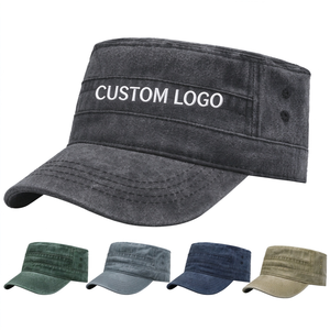 Gorra de Cadete de Algodón Lavado Personalizada JX, Gorra de Béisbol Lisa Vintage Ajustable, Gorra Patrol <span class=keywords><strong>Castro</strong></span>, Gorra Plana - Product Image 1