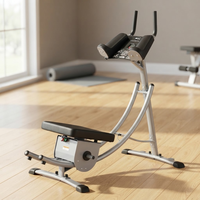 Appareil de musculation abdominale pliable avec écran LCD, modèle de base, personnalisable avec votre marque