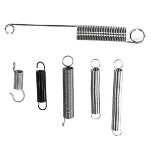 重型不锈钢拉伸弹簧 定制长度螺旋拉伸弹簧，适用于工业机械和车库门 - Product Image 5