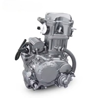 Ensemble Moteur à Piston Refroidi par Eau 200CC 4 Temps pour Moto Apsonic