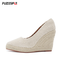 Escarpins confortables et tendance pour femmes, modèle 2026, à bout pointu, à enfiler, style pêcheur, avec semelle épaisse et talons hauts de 10 cm