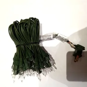 6ft Arbres De Noël 210 Cm Arbre De Noël Pvc Pe Arbre Vert De Noël Artificiel Éclairé Mixte - Product Image 5