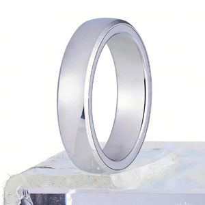 Anneau de paiement en céramique plaqué or blanc 5 mm, vente en gros OEM/ODM pour <span class=keywords><strong>carte</strong></span> bancaire, <span class=keywords><strong>carte</strong></span> de crédit, paiement sans contact, anneau portable - Product Image 1