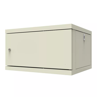 Armoire murale pour serveur réseau de 19 pouces, type fin, porte en métal massif, 19 pouces