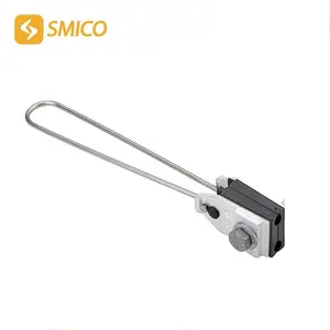 SMICO SM157 UV wedge type 2 or 4 cores insulated anchoring tension clamp for overhead cable
