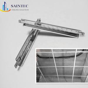 Saintec S-CG-01 – Cadre de rails de <span class=keywords><strong>plafond</strong></span> suspendu au design moderne, galvanisé, barres en T, grilles ignifuges, antirouille, haute résistance - Product Image 1