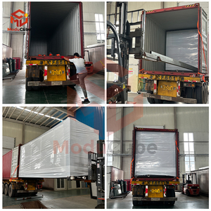 บ้านคอนเทนเนอร์แบบขยายได้ Moducube 3 4 5 ห้องนอน ขนาด 40 ฟุต พร้อมพลังงานแสงอาทิตย์ บ้านขนาดเล็กพับเก็บได้สำหรับใช้งานกลางแจ้งในยุโรป - Product Image 2