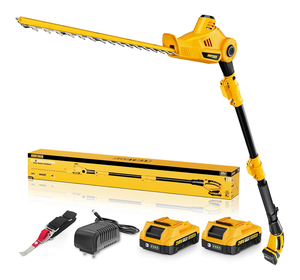 <span class=keywords><strong>Taille</strong></span>-<span class=keywords><strong>haie</strong></span> télescopique 20V MAX <span class=keywords><strong>taille</strong></span>-<span class=keywords><strong>haie</strong></span> 8 pieds arbustes élagage 2 paquets 2.0Ah Batteries chargeur 20V MAX <span class=keywords><strong>taille</strong></span>-<span class=keywords><strong>haie</strong></span> - Product Image 1